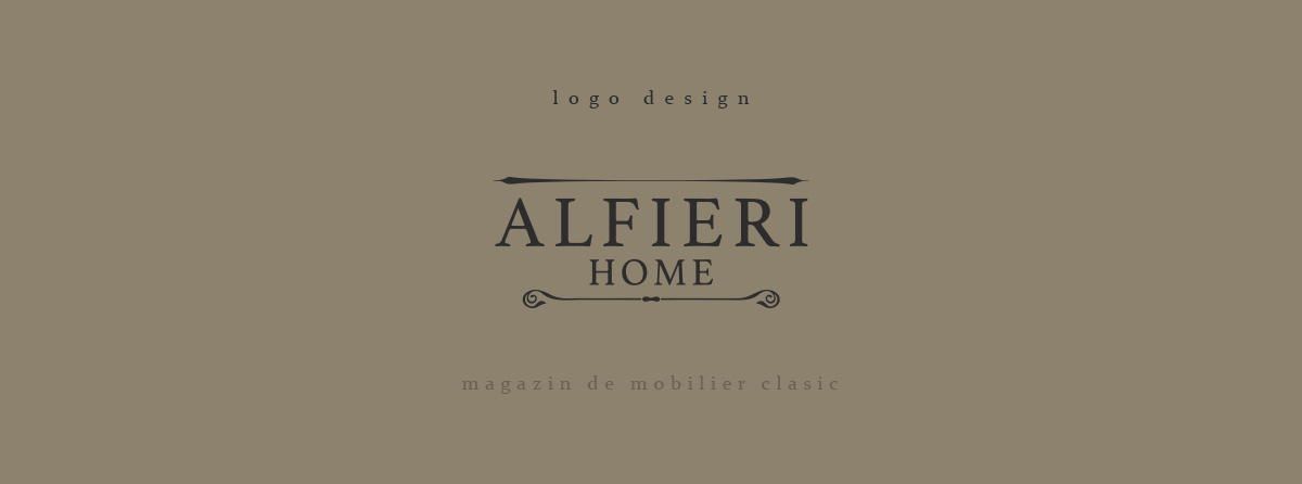 alfieri logo design - Alfieri Home