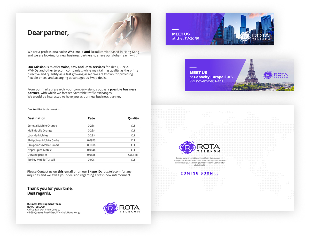 ROTA Telecom rota telecom banners - ROTA Telecom